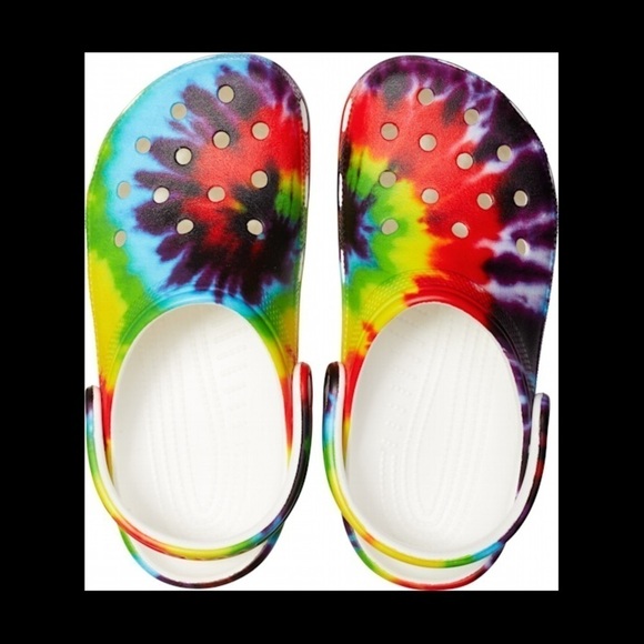 Crocs CLASSIC TIE-DYE GRAPHIC CLOG - Picture 3 of 6